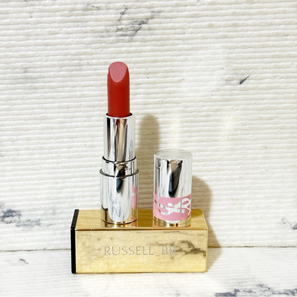 YSL Loveshine Lipstick 150 Nude Lingerie - Picture 2 of 8